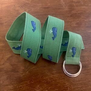 Jcrew cotton whale belt